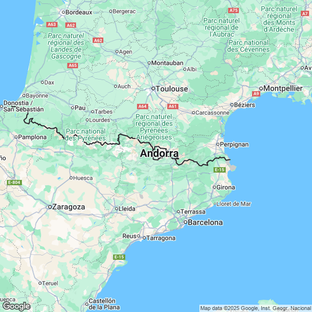 Andorra Political Map