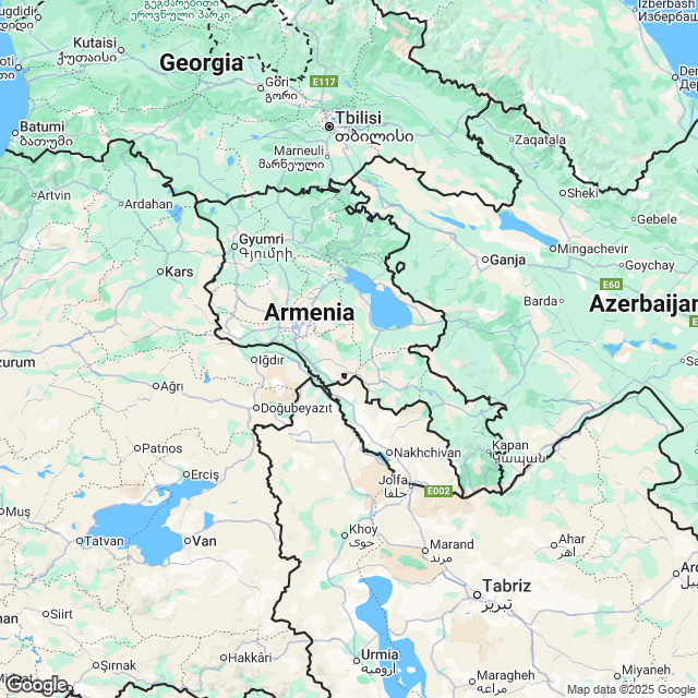 Armenia Political Map