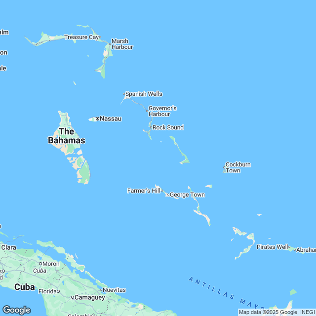 Bahamas Political Map