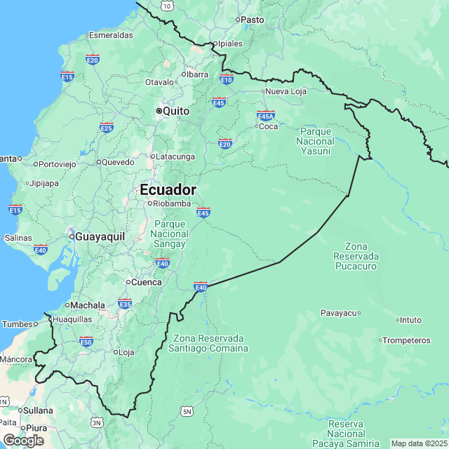 Ecuador Political Map