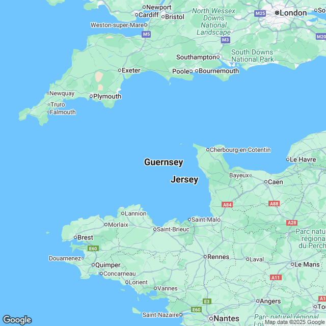 Guersnsey Political Map