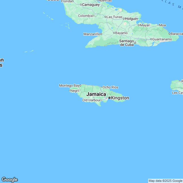 Jamaica Political Map