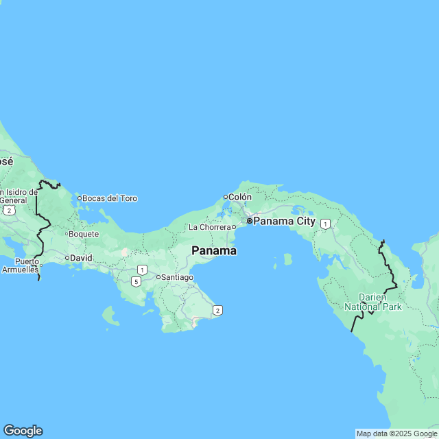 Panama Political Map