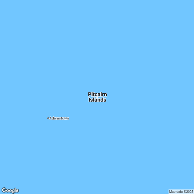 Pitcairn Political Map