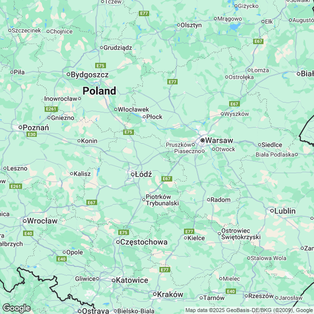 Poland Political Map