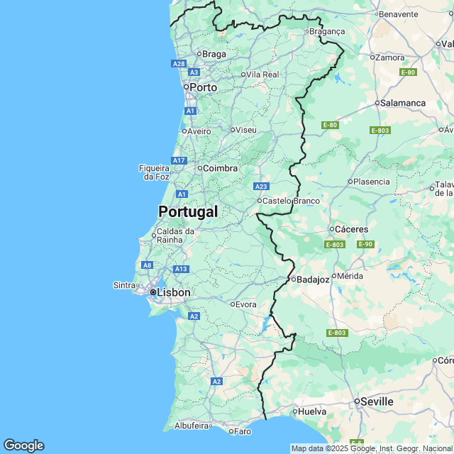 Portugal Political Map