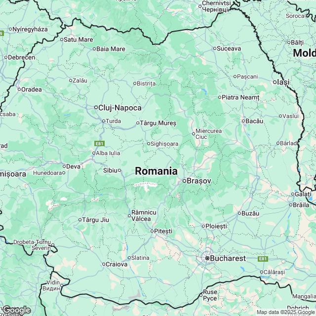 Romania Political Map
