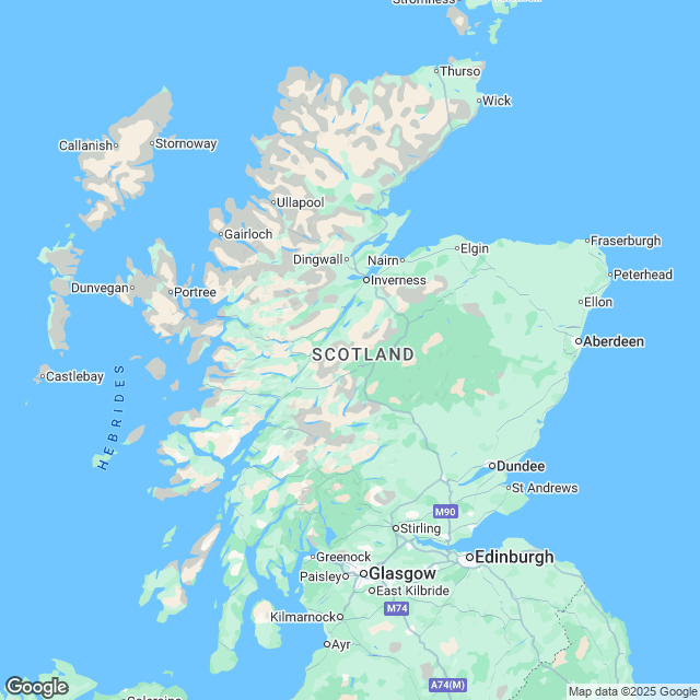 Scotland Political Map