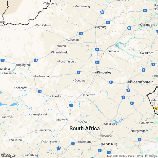 South Africa Political Map