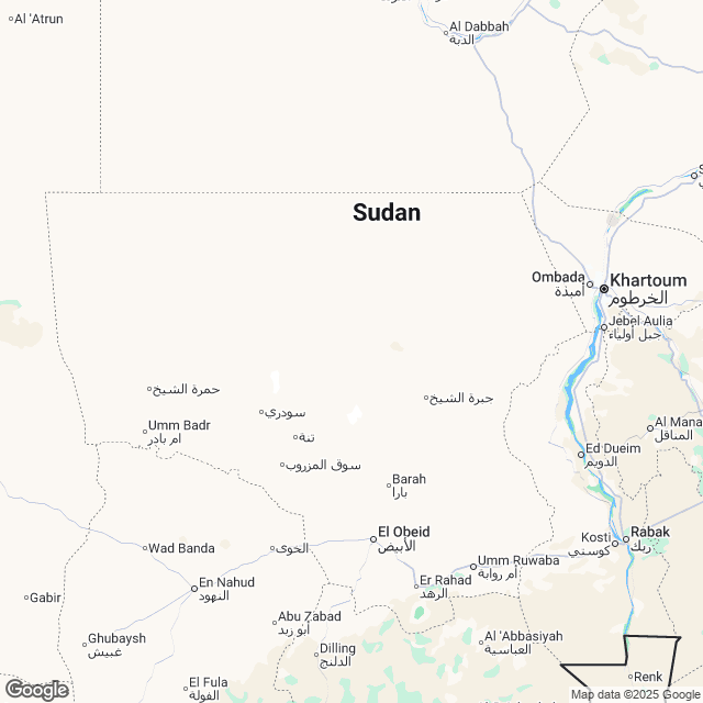 Sudan Political Map