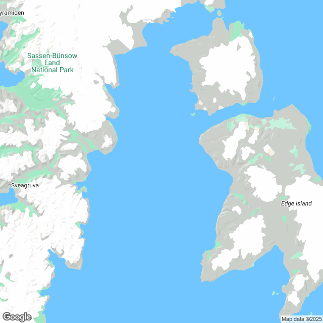 Svalbard and Jan Mayen Islands Political Map