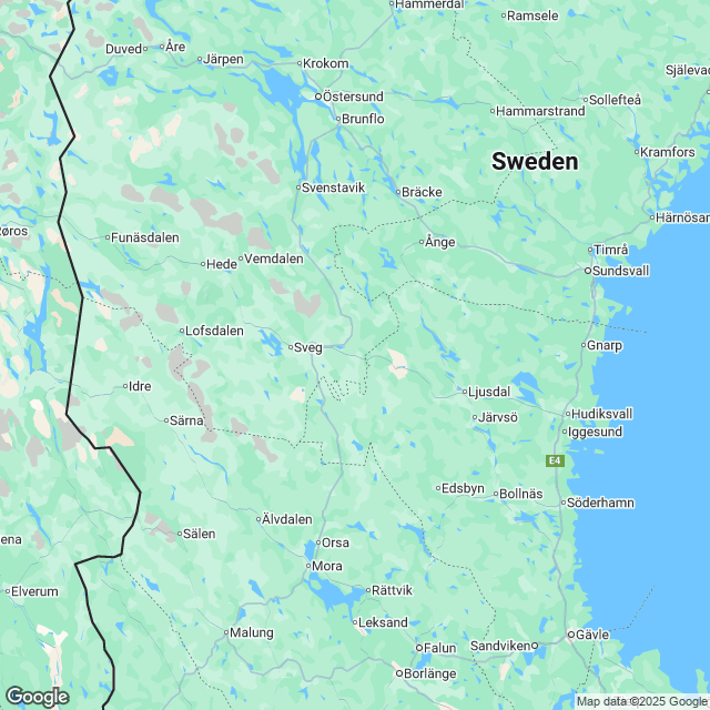 Sweden Political Map