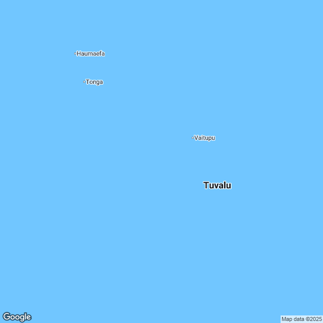 Tuvalu Political Map