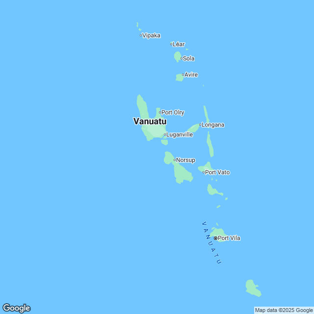 Vanuatu Political Map