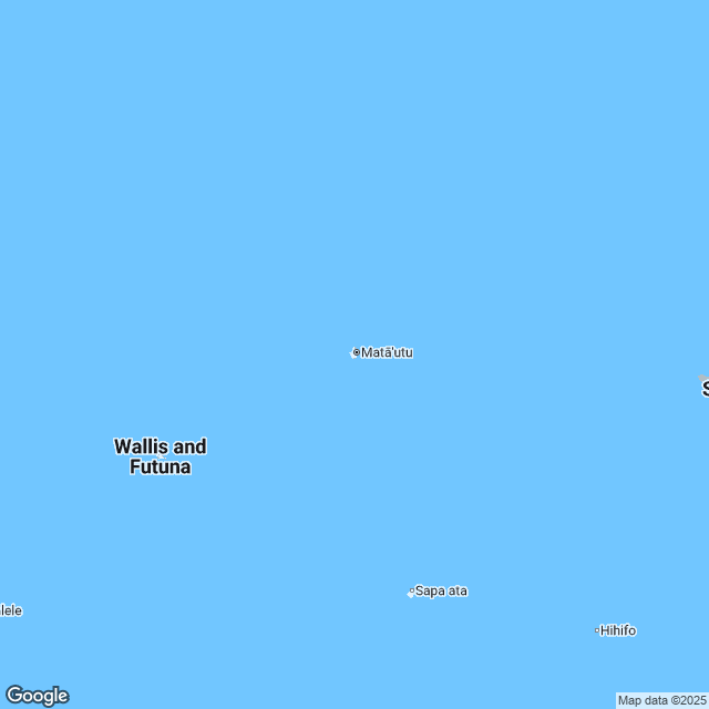 Wallis and Futuna Islands Political Map