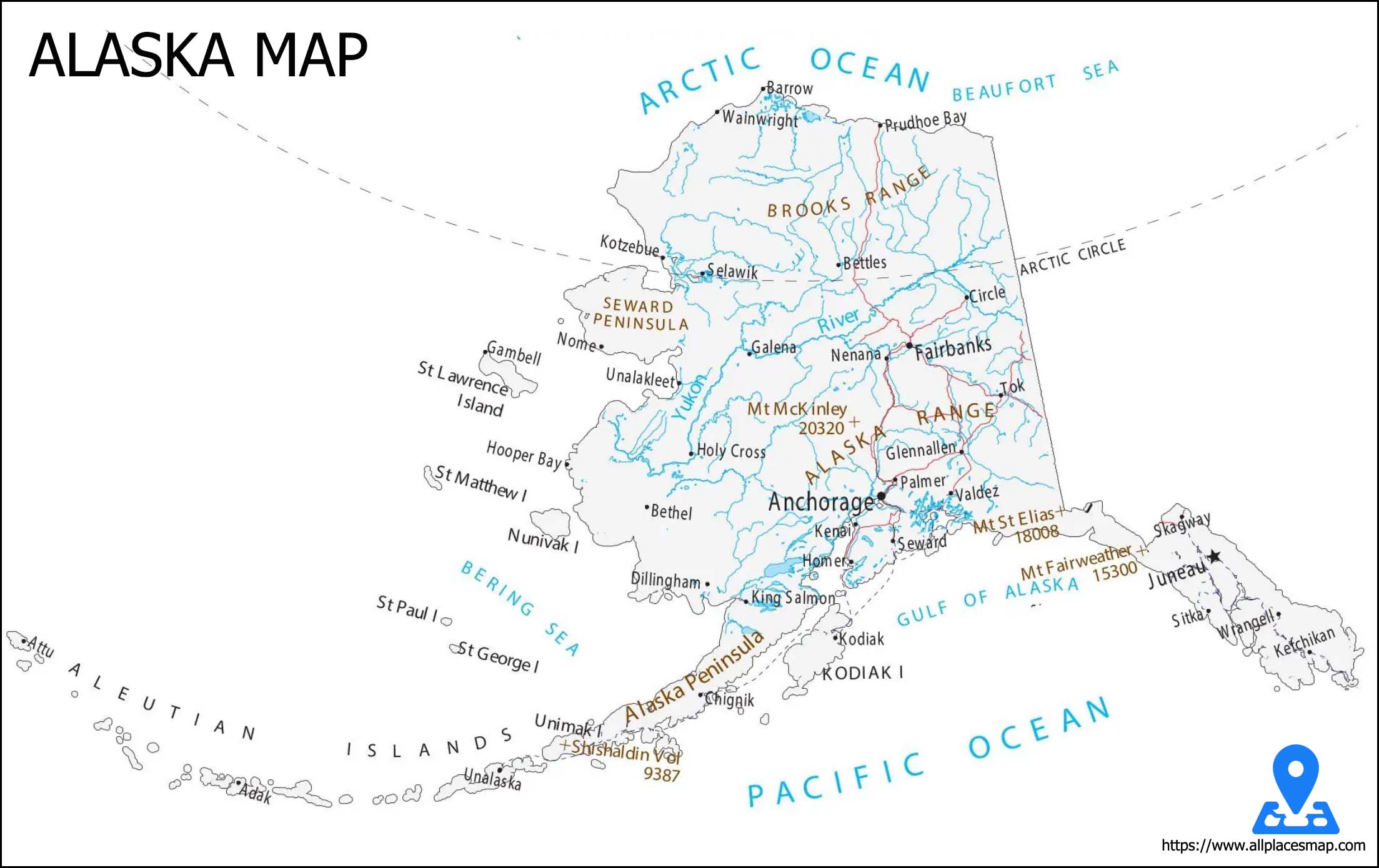 Alaska Map