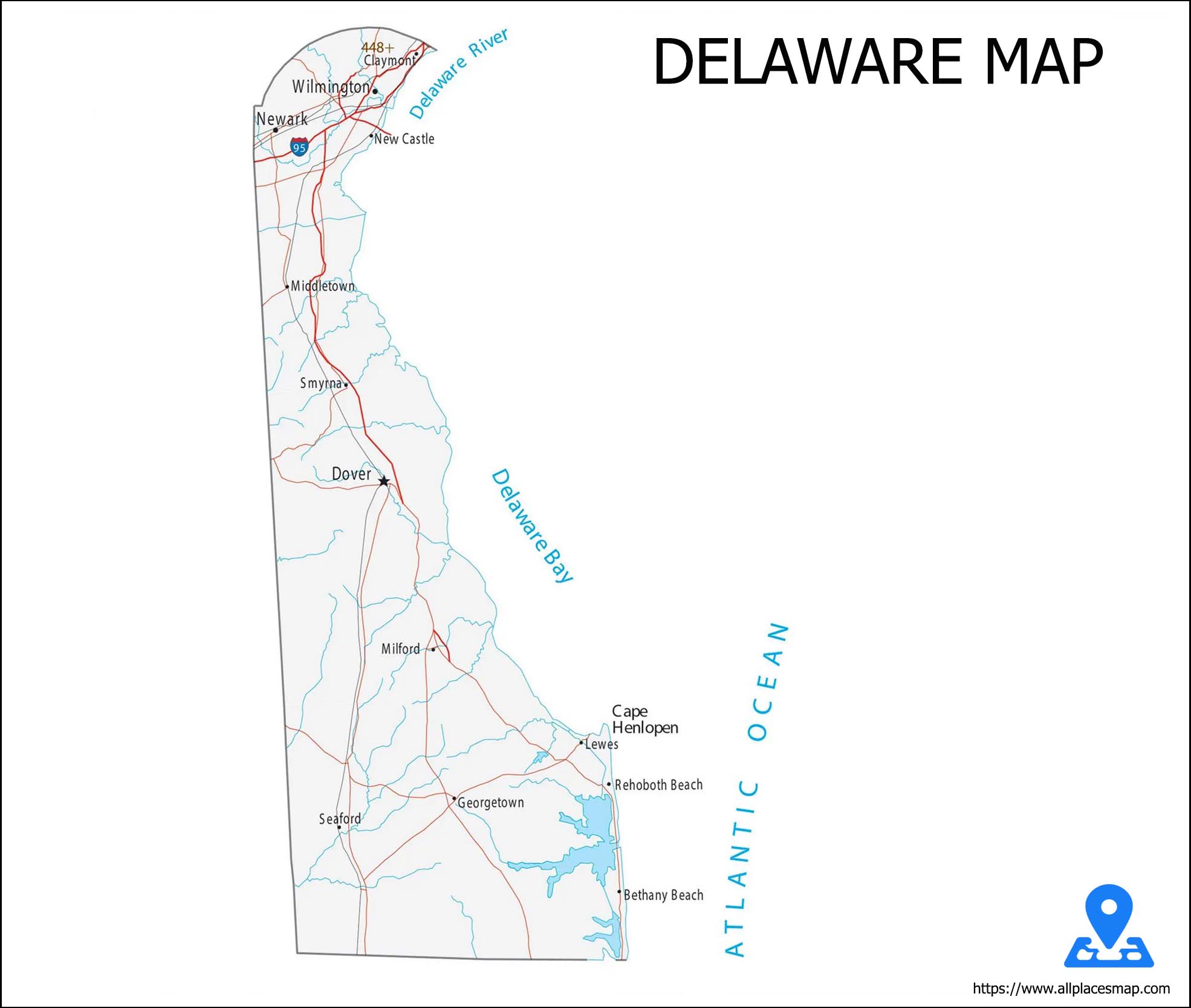 Delaware Map